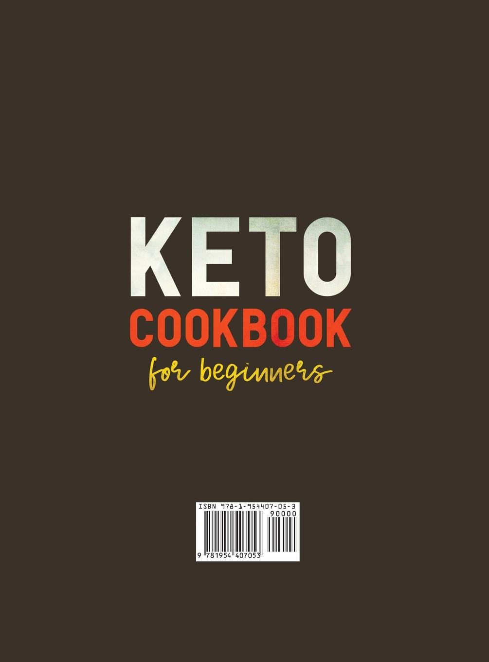 Rückseitencover KETO COOKBOOK FOR BEGINNERS