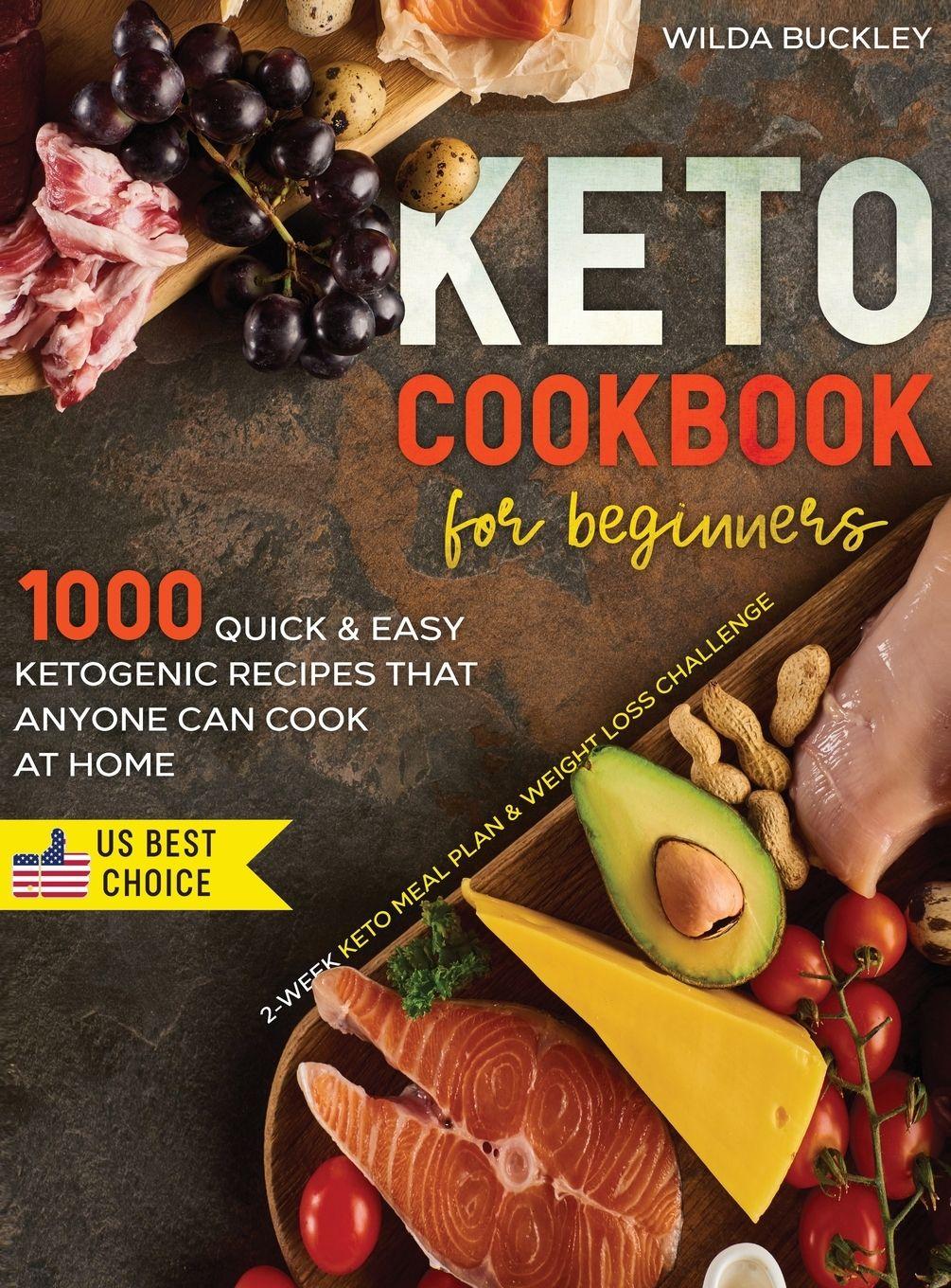 Vorderes Coverbild KETO COOKBOOK FOR BEGINNERS