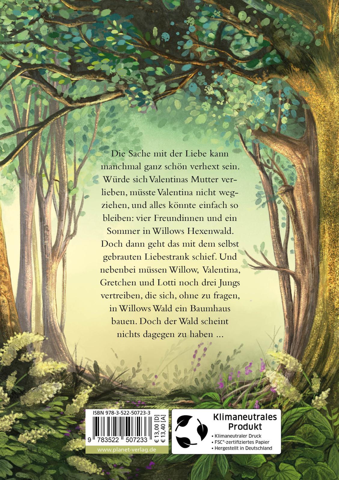 Rückseitencover Ein Mädchen namens Willow 2: Waldgeflüster