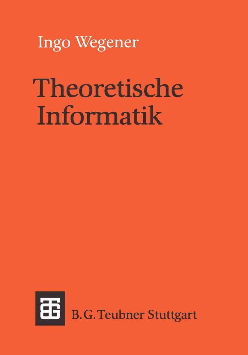 Vorderes Coverbild Theoretische Informatik