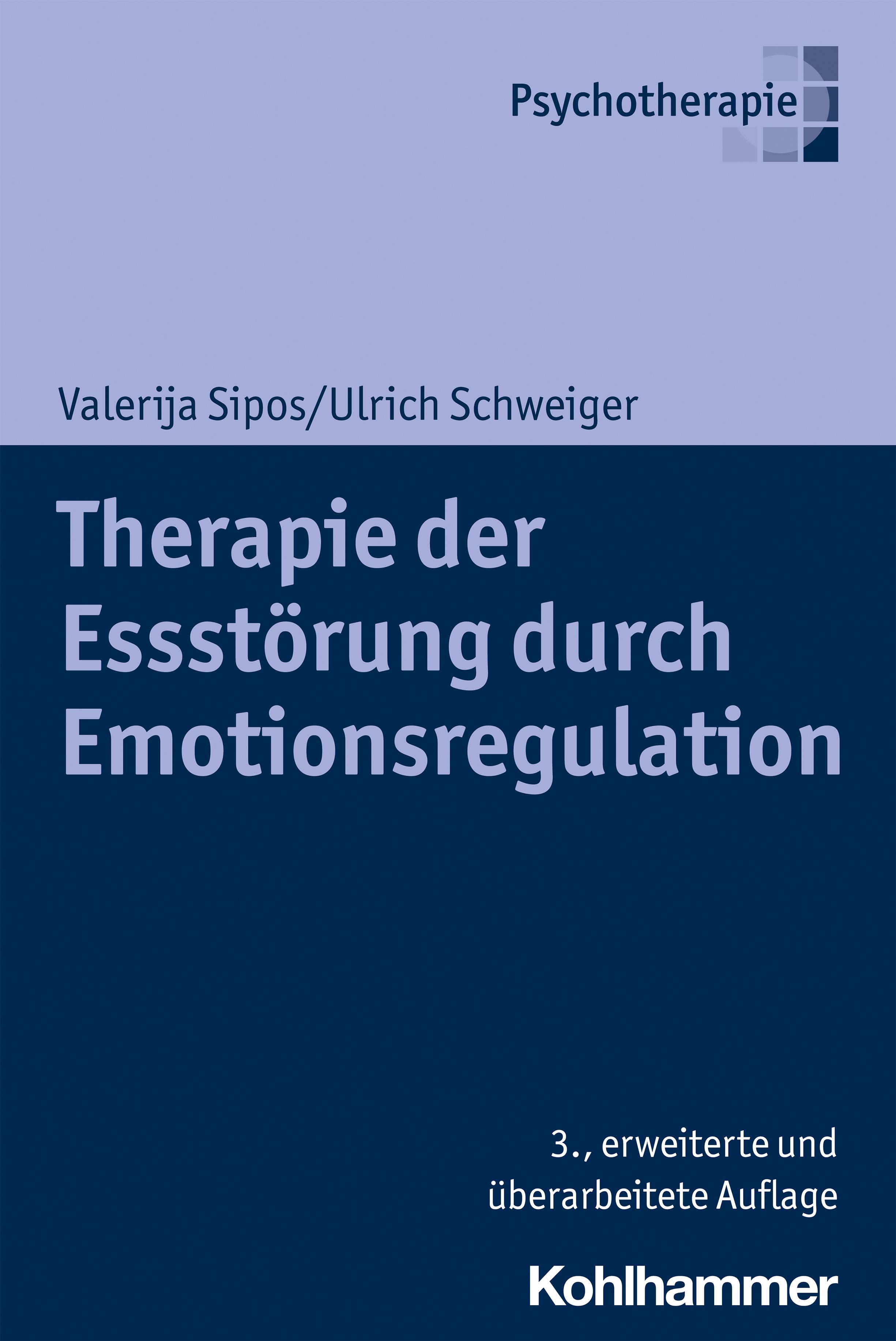 Vorderes Coverbild Therapie der Essstörung durch Emotionsregulation