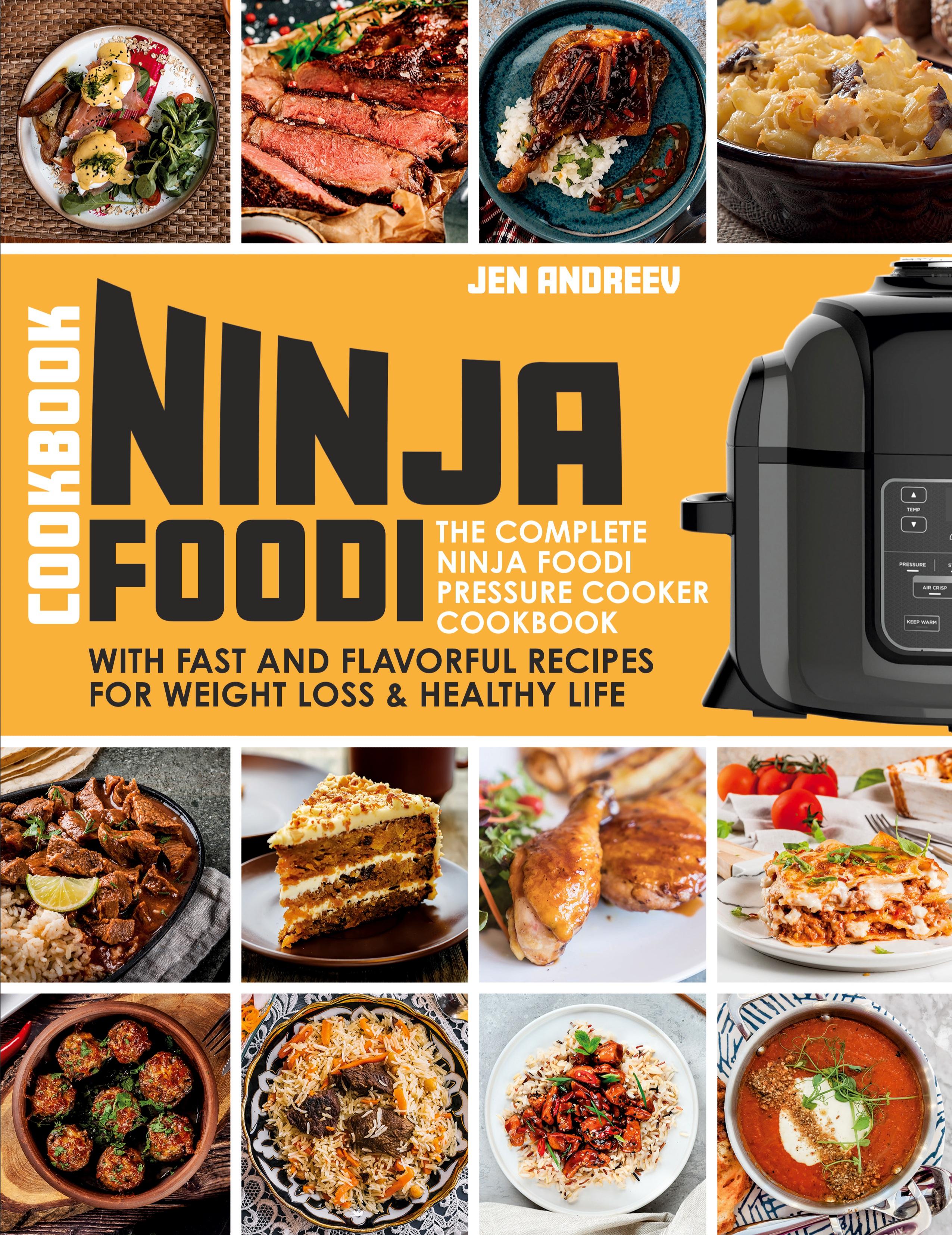 Vorderes Coverbild Ninja Foodi Cookbook