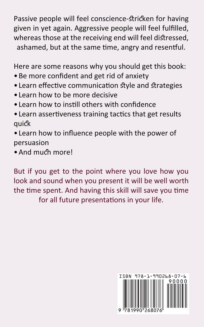 Rückseitencover Assertiveness Workbook