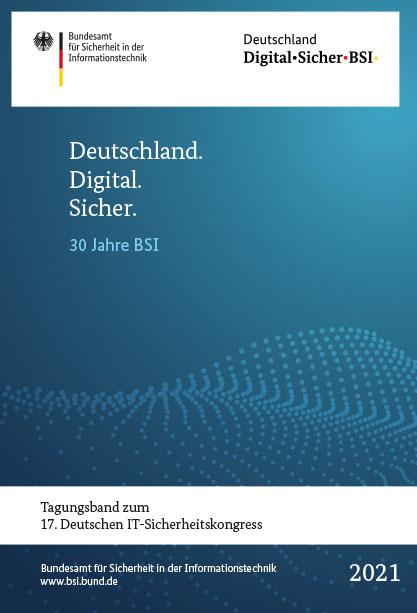 Vorderes Coverbild Deutschland. Digital. Sicher.