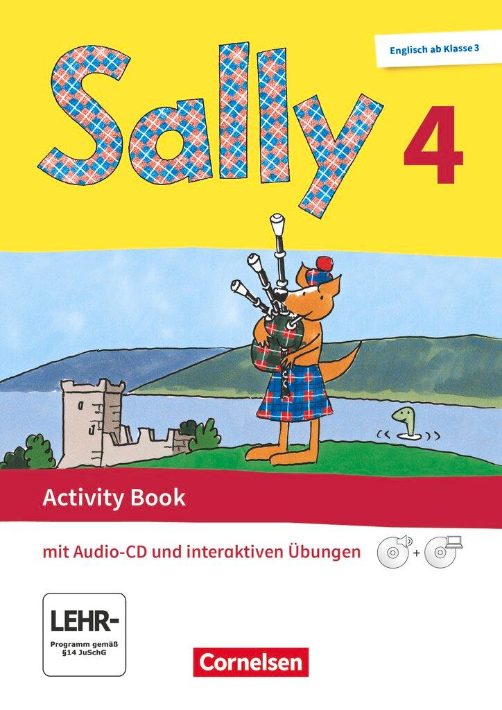 Vorderes Coverbild Sally. Englisch ab Klasse 3. 4. Schuljahr - Activity Book mit interaktiven Übungen online