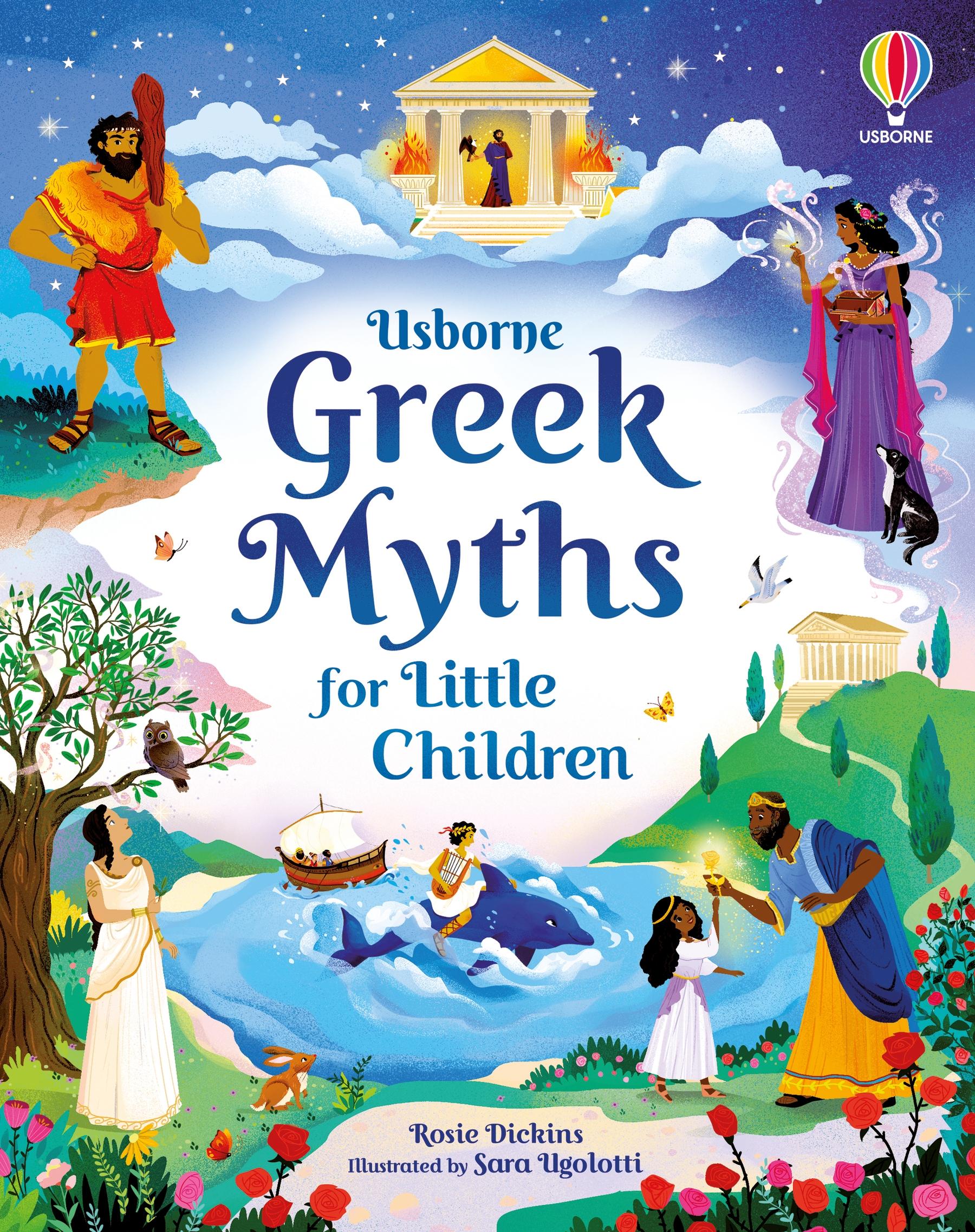 Vorderes Coverbild Greek Myths for Little Children