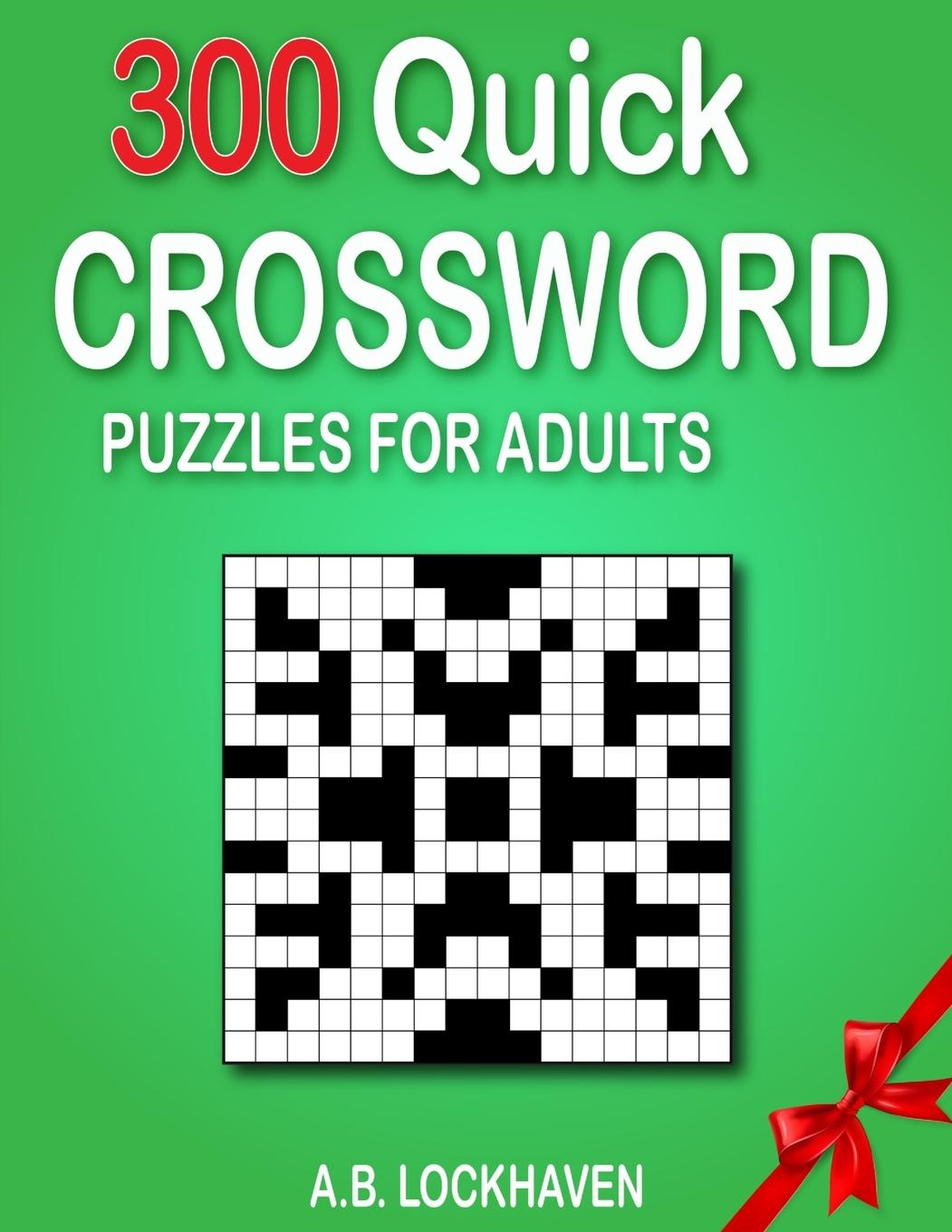 Vorderes Coverbild 300 Quick Crossword Puzzles for Adults