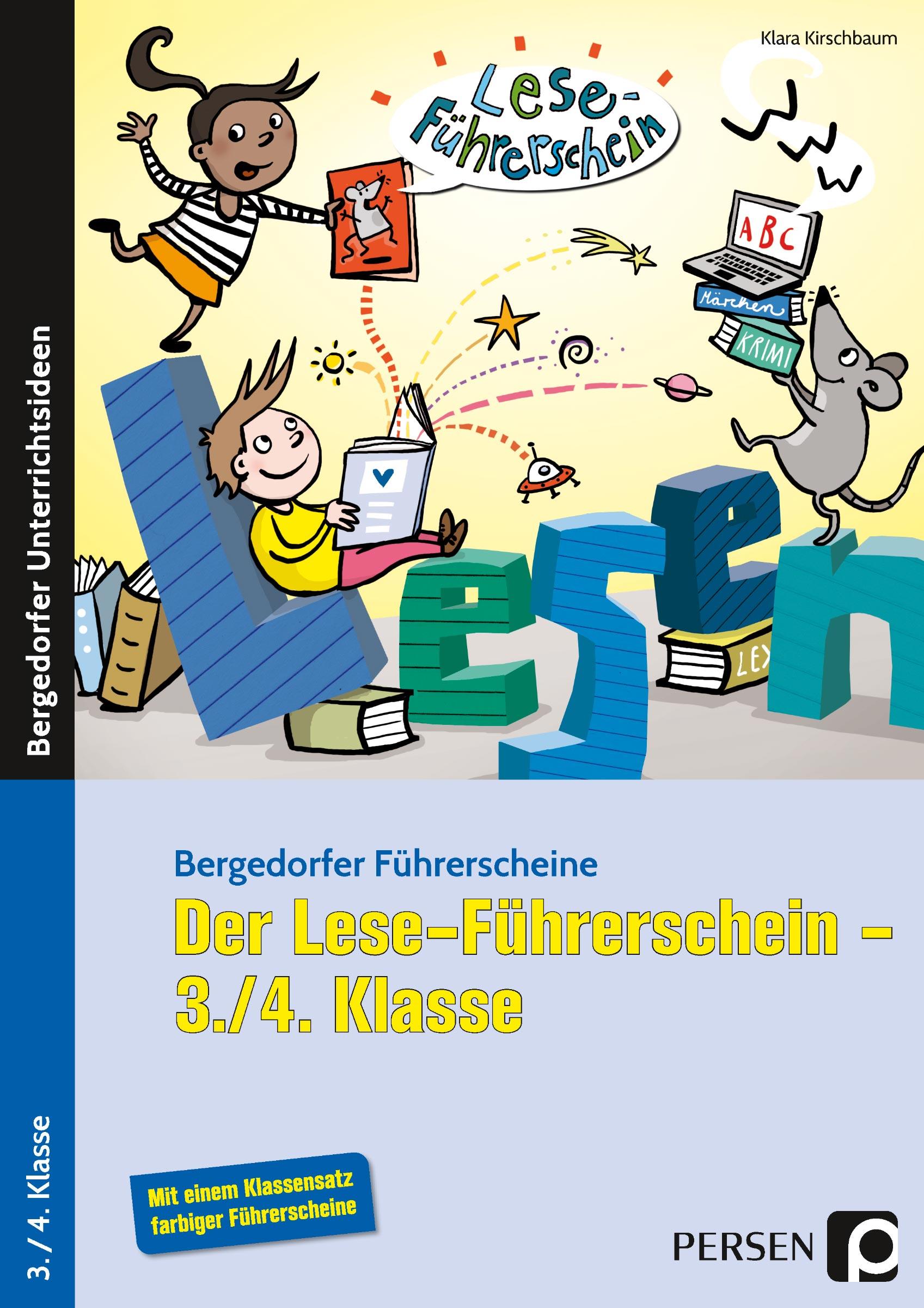 Vorderes Coverbild Der Lese-Führerschein - 3./4. Klasse