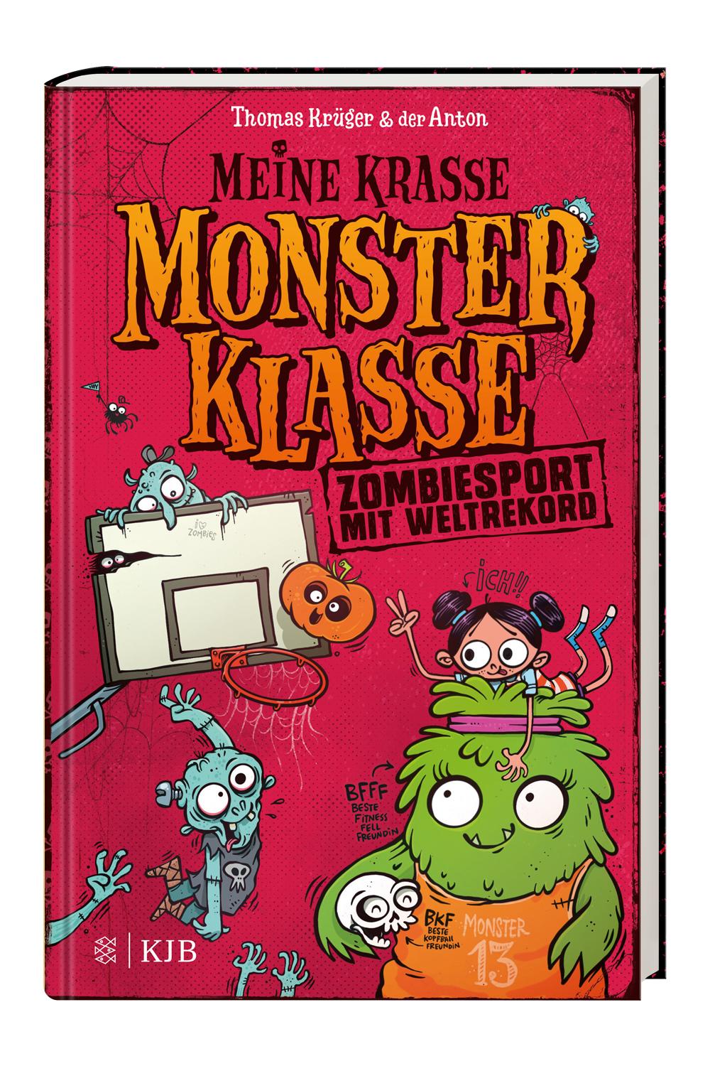 Beispielinhalt (Bild) Meine krasse Monsterklasse - Zombiesport mit Weltrekord
