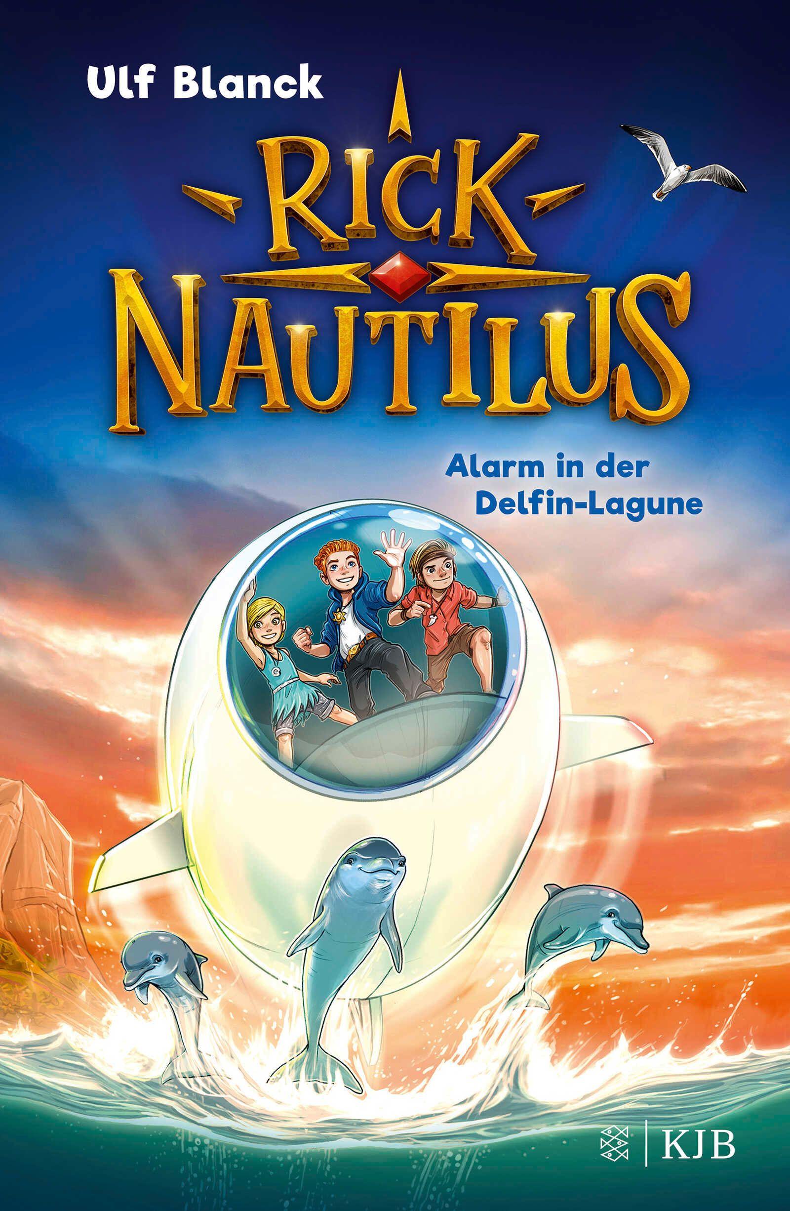 Vorderes Coverbild Rick Nautilus - Alarm in der Delfin-Lagune