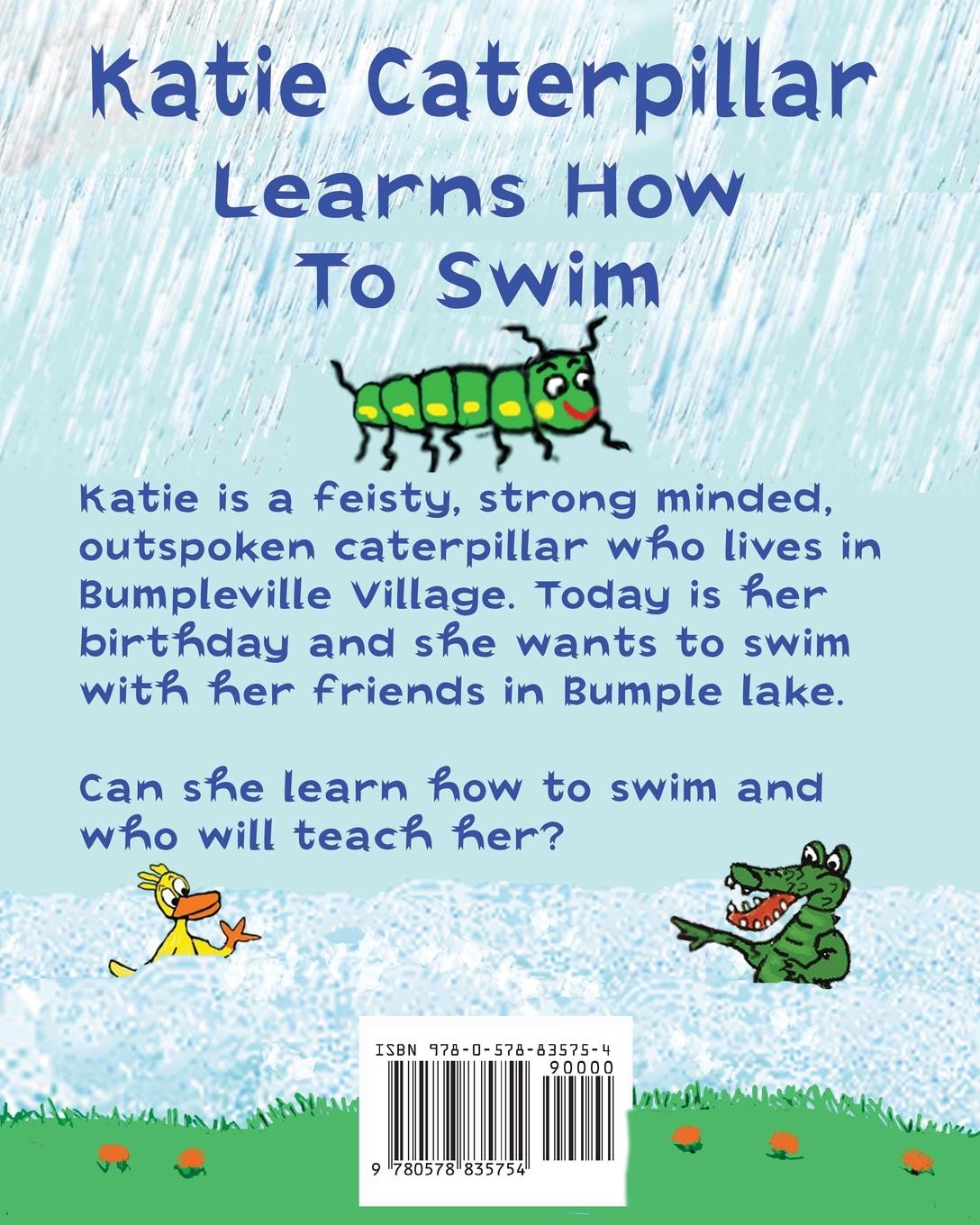Rückseitencover Katie Caterpillar Learns How To Swim