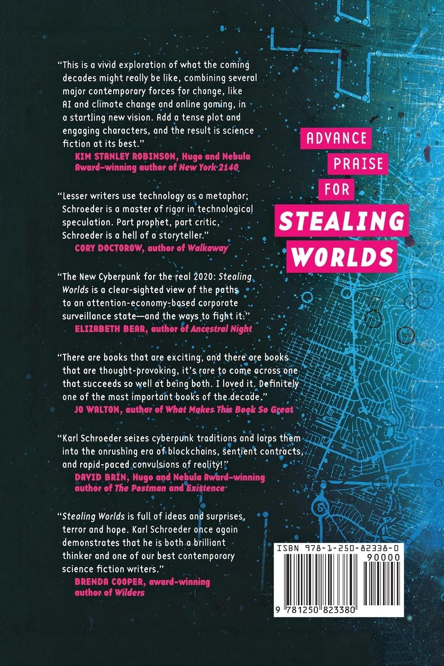 Rückseitencover Stealing Worlds