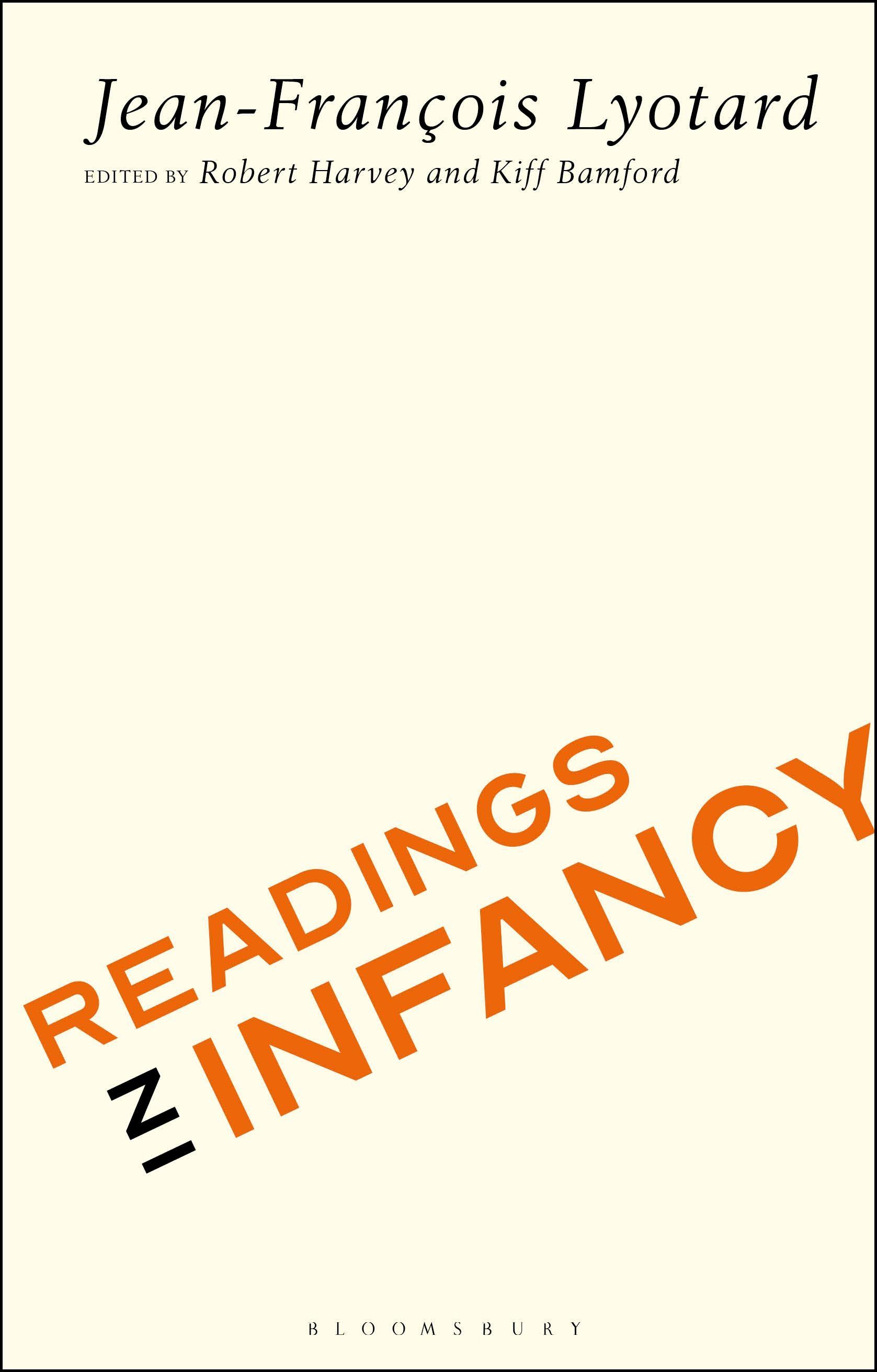 Vorderes Coverbild Readings in Infancy
