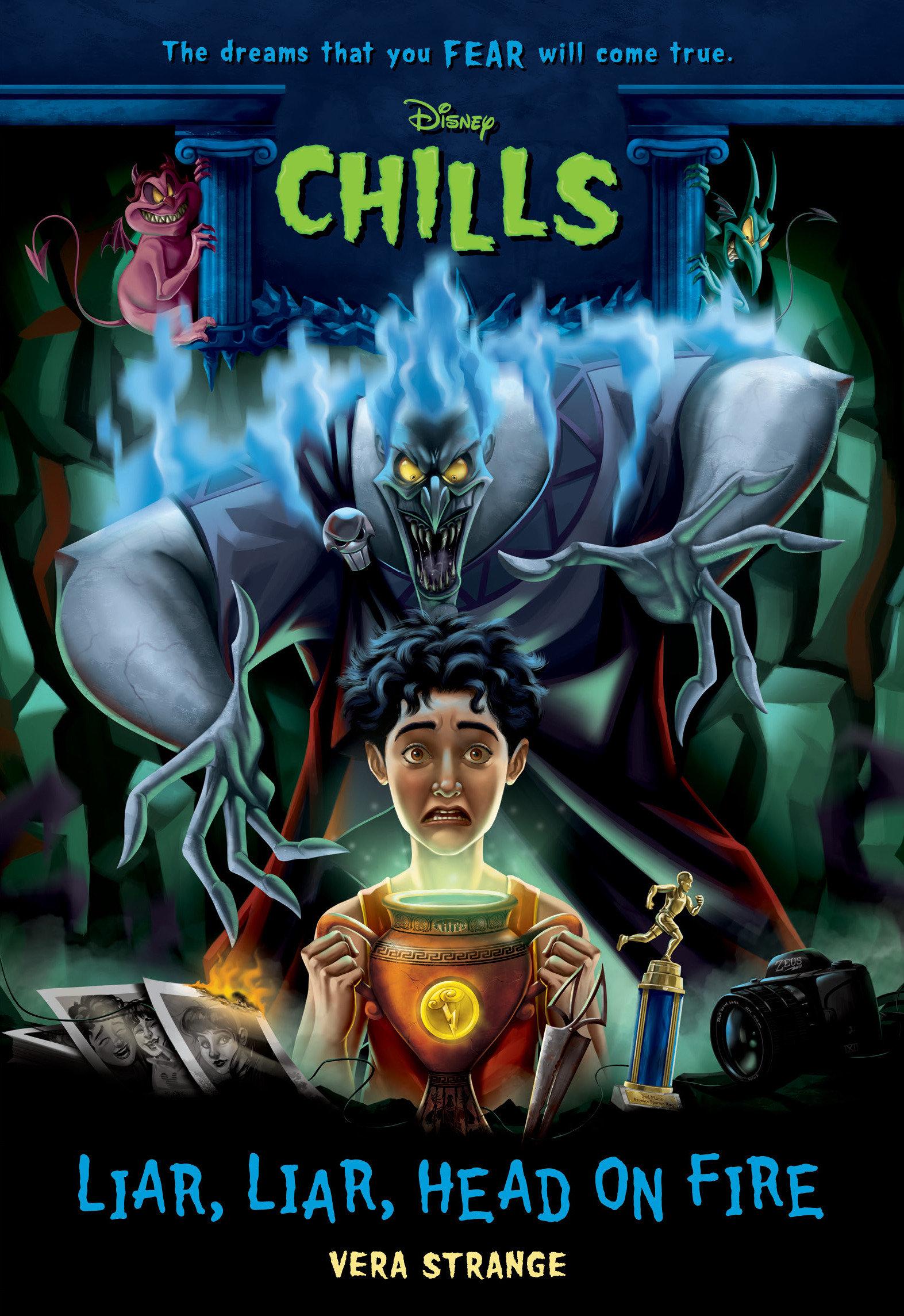 Vorderes Coverbild Liar, Liar, Head on Fire-Disney Chills: Book Five