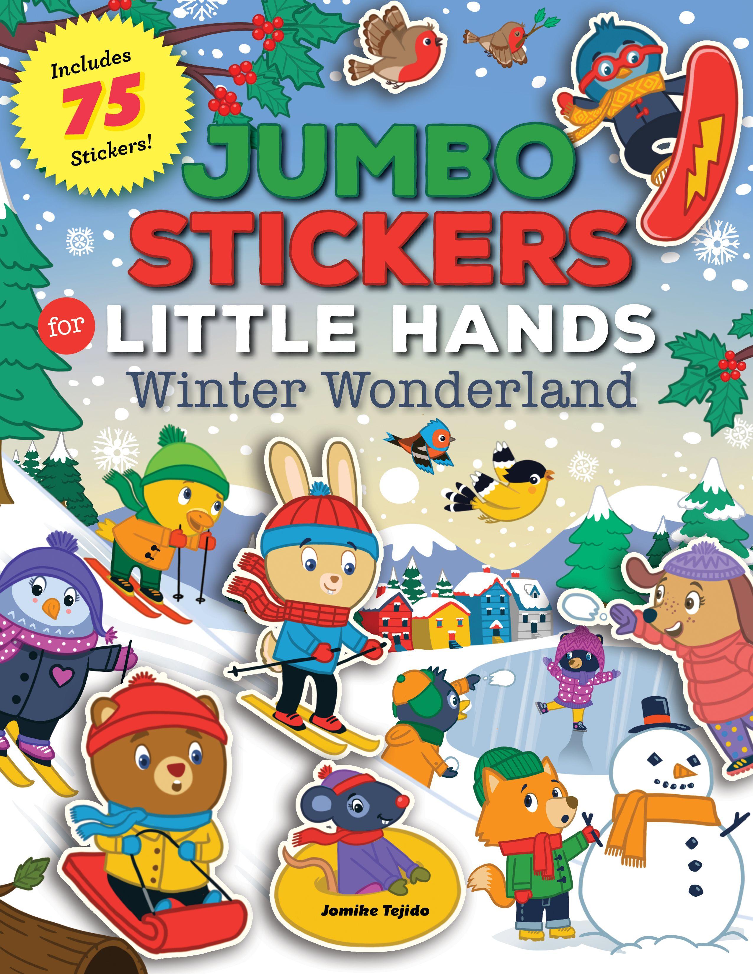 Vorderes Coverbild Jumbo Stickers for Little Hands: Winter Wonderland