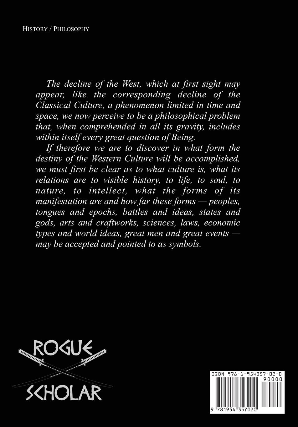 Rückseitencover The Decline of the West, Vol. II