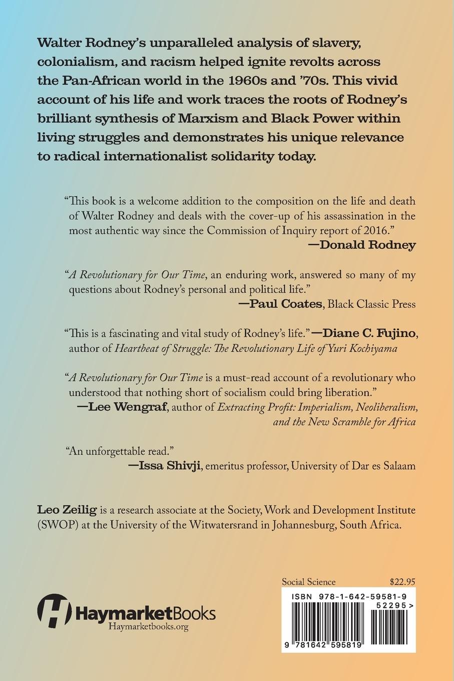 Rückseitencover A Revolutionary for Our Time