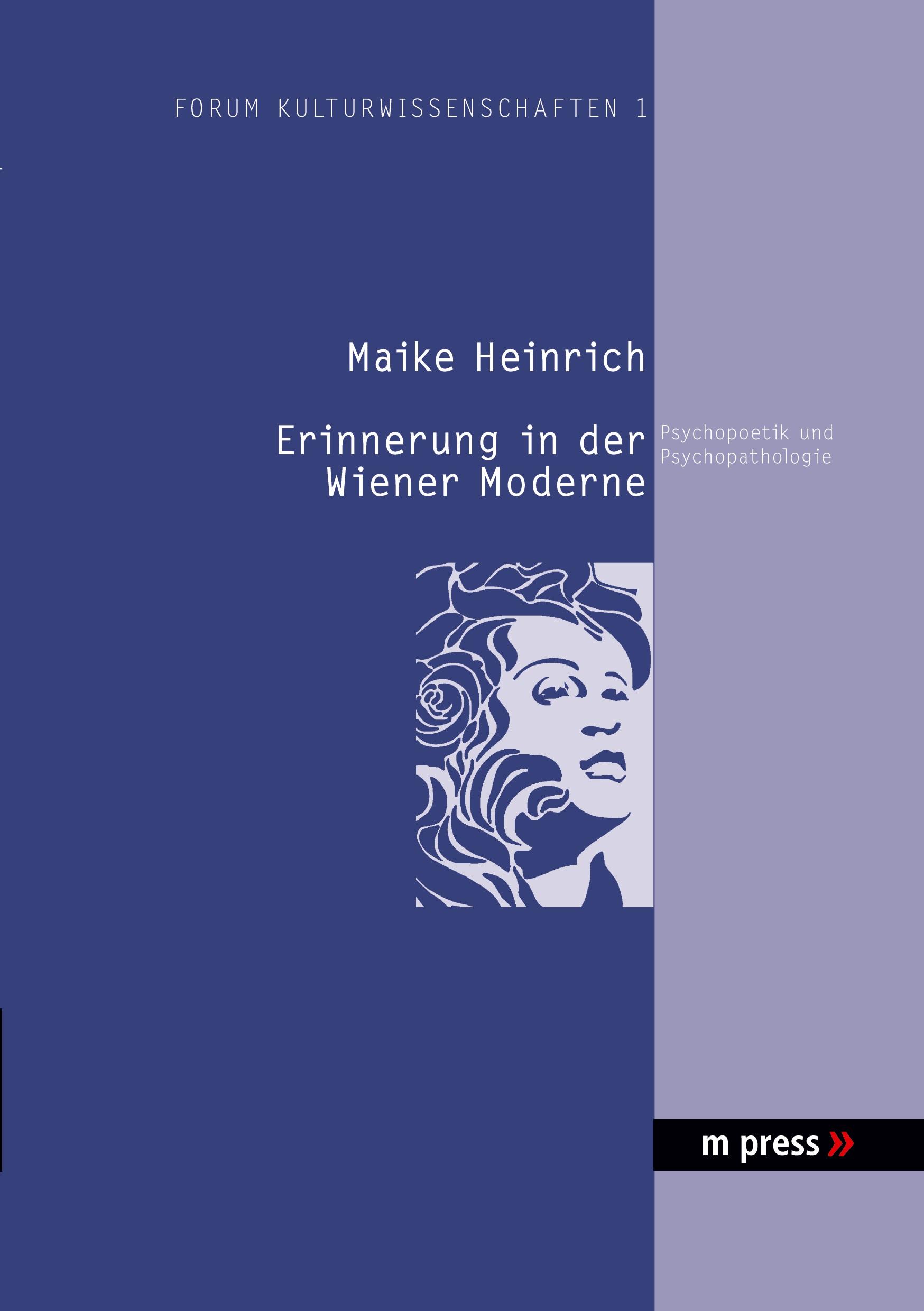 Vorderes Coverbild Erinnerung in der Wiener Moderne