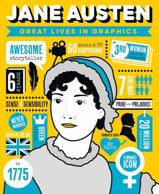 Vorderes Coverbild Great Lives in Graphics: Jane Austen