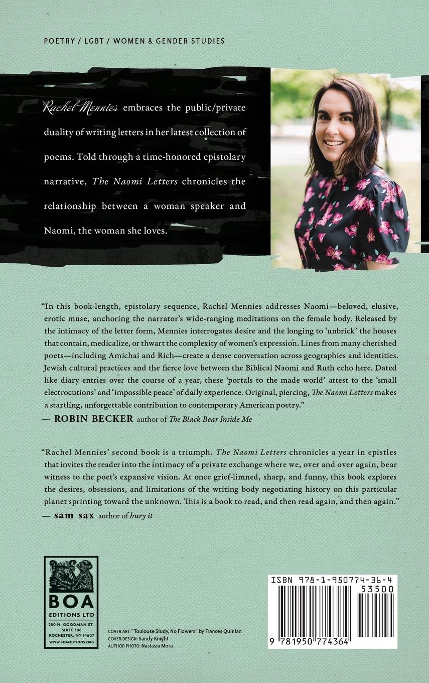 Rückseitencover The Naomi Letters