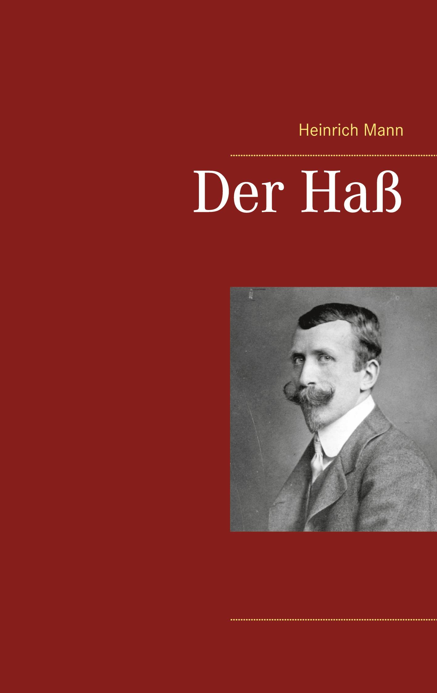 Vorderes Coverbild Der Haß