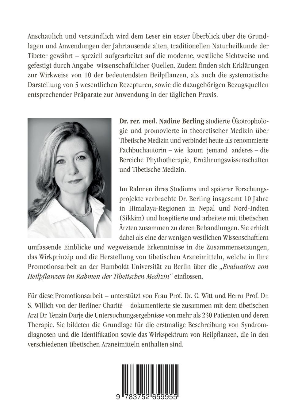 Rückseitencover Tibetische Medizin