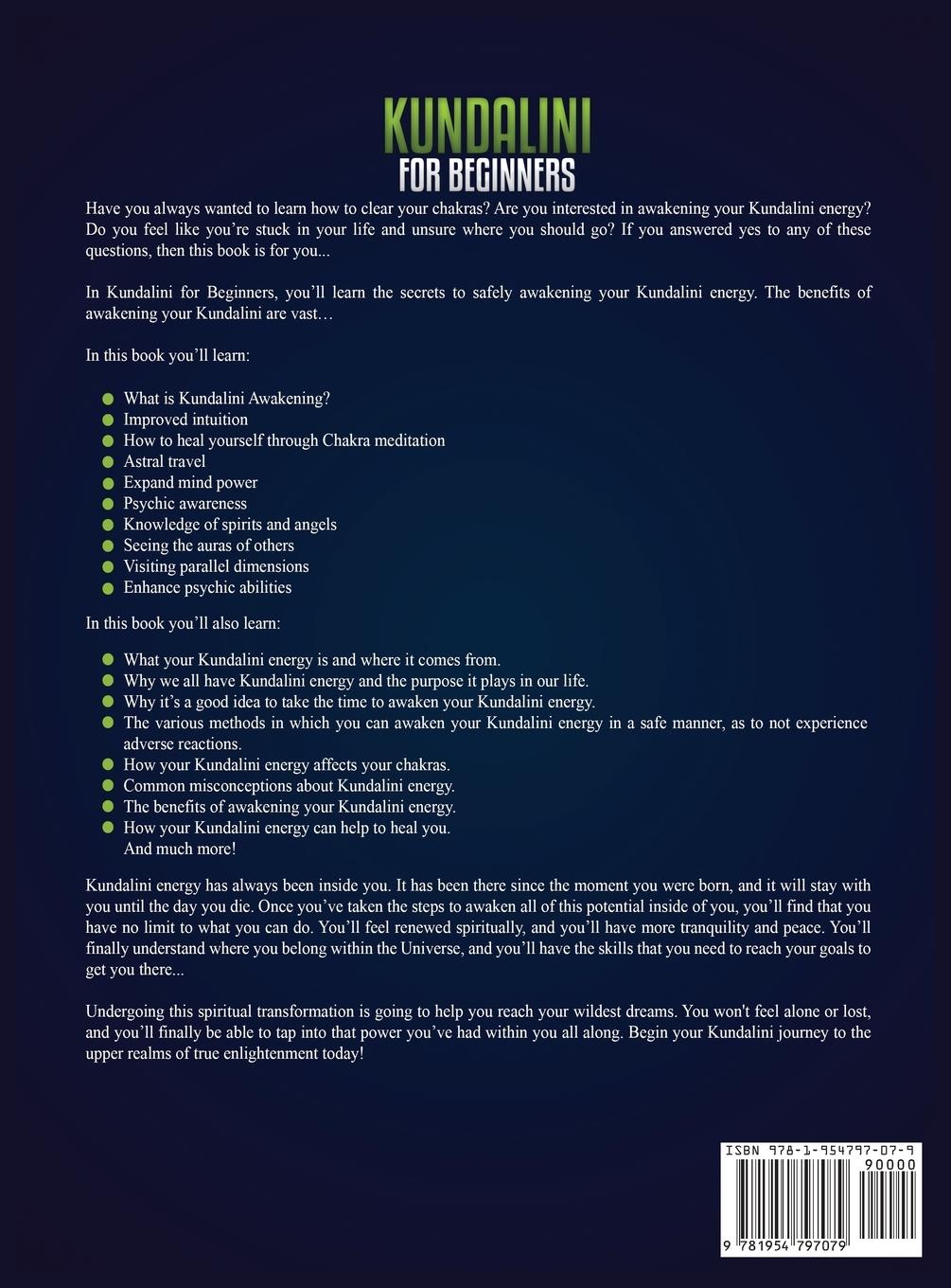 Rückseitencover Kundalini for Beginners