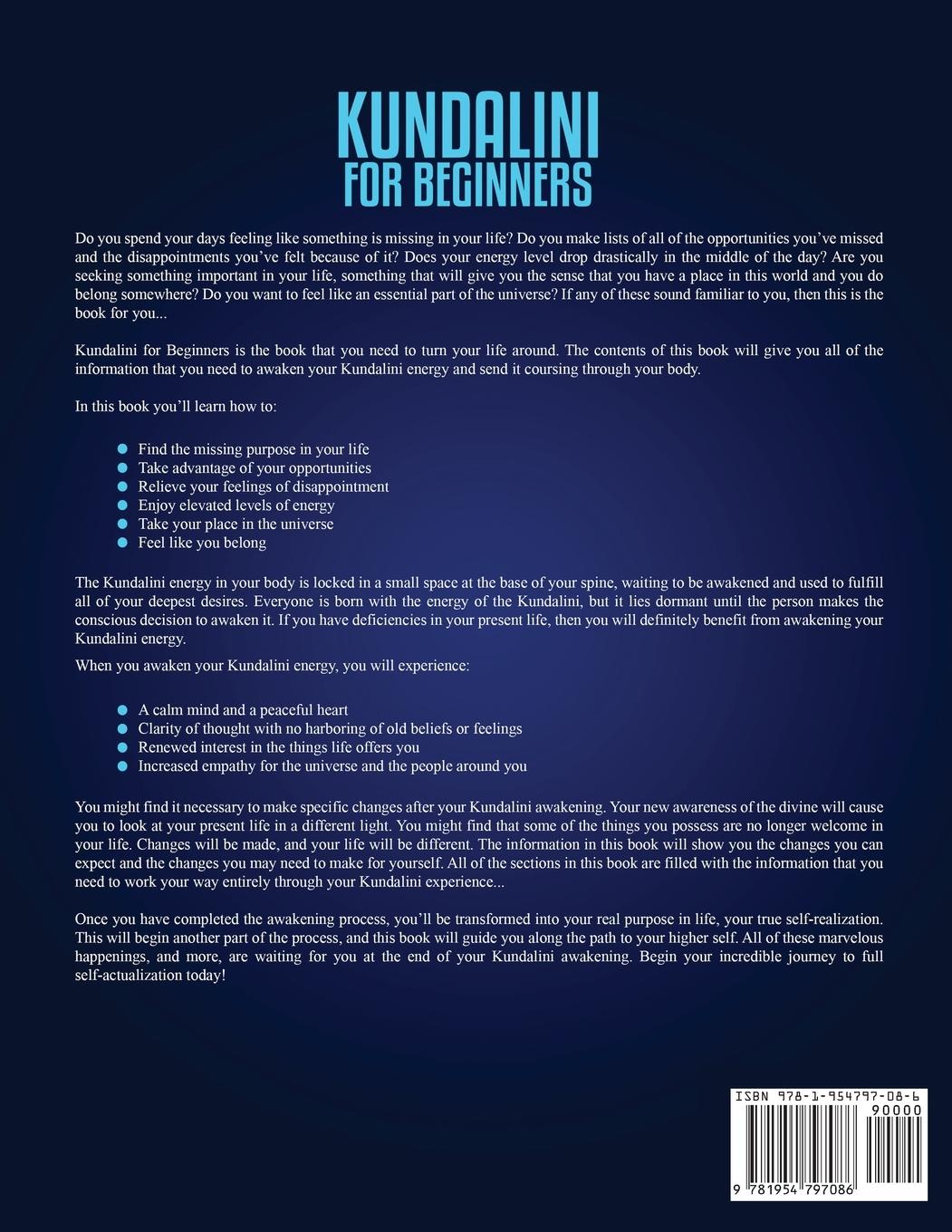 Rückseitencover Kundalini for Beginners