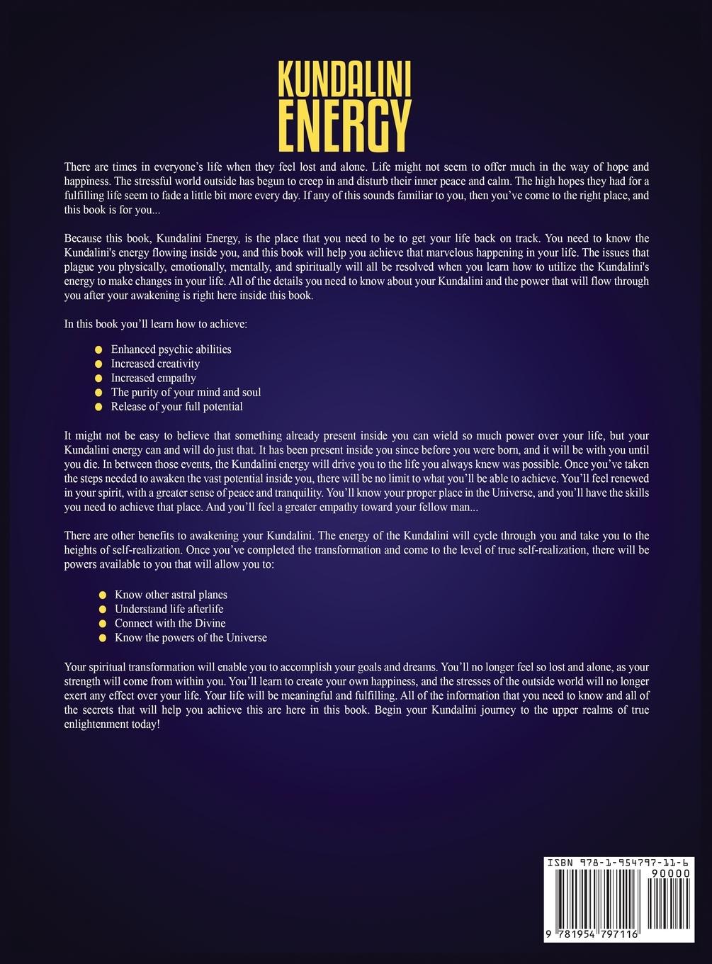 Rückseitencover Kundalini Energy