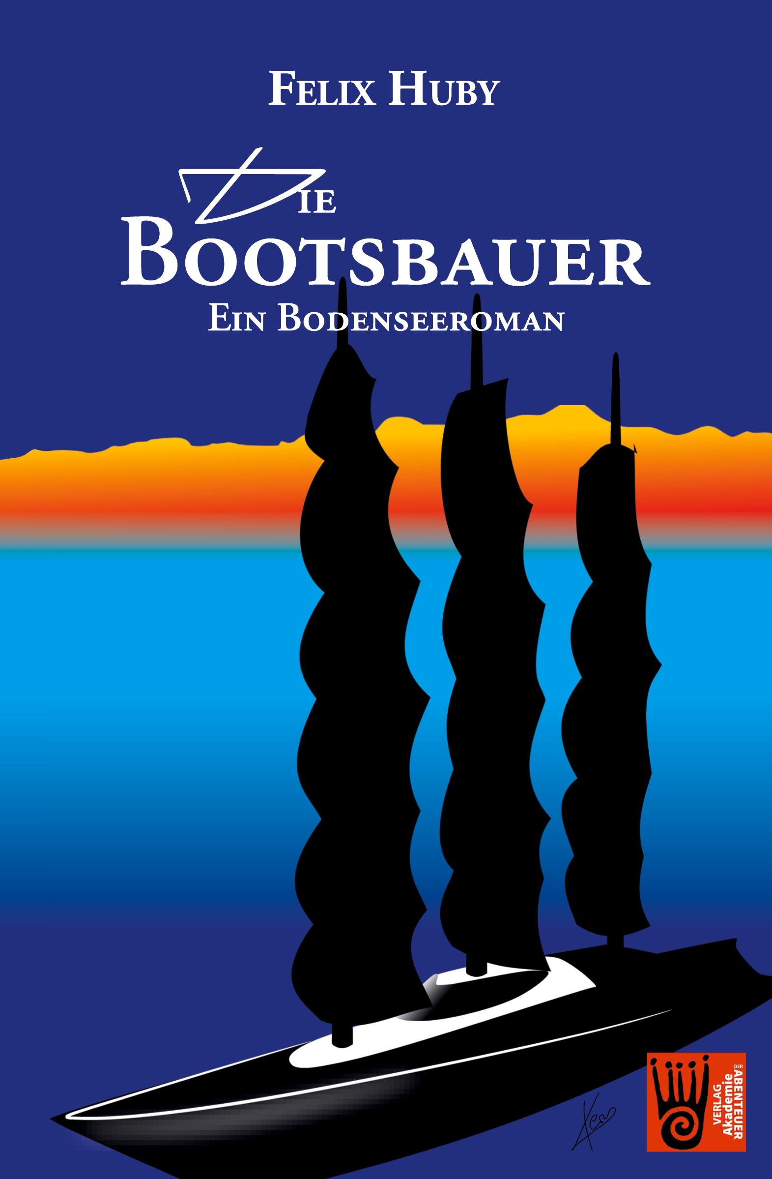 Vorderes Coverbild Die Bootsbauer - Ein Bodenseeroman