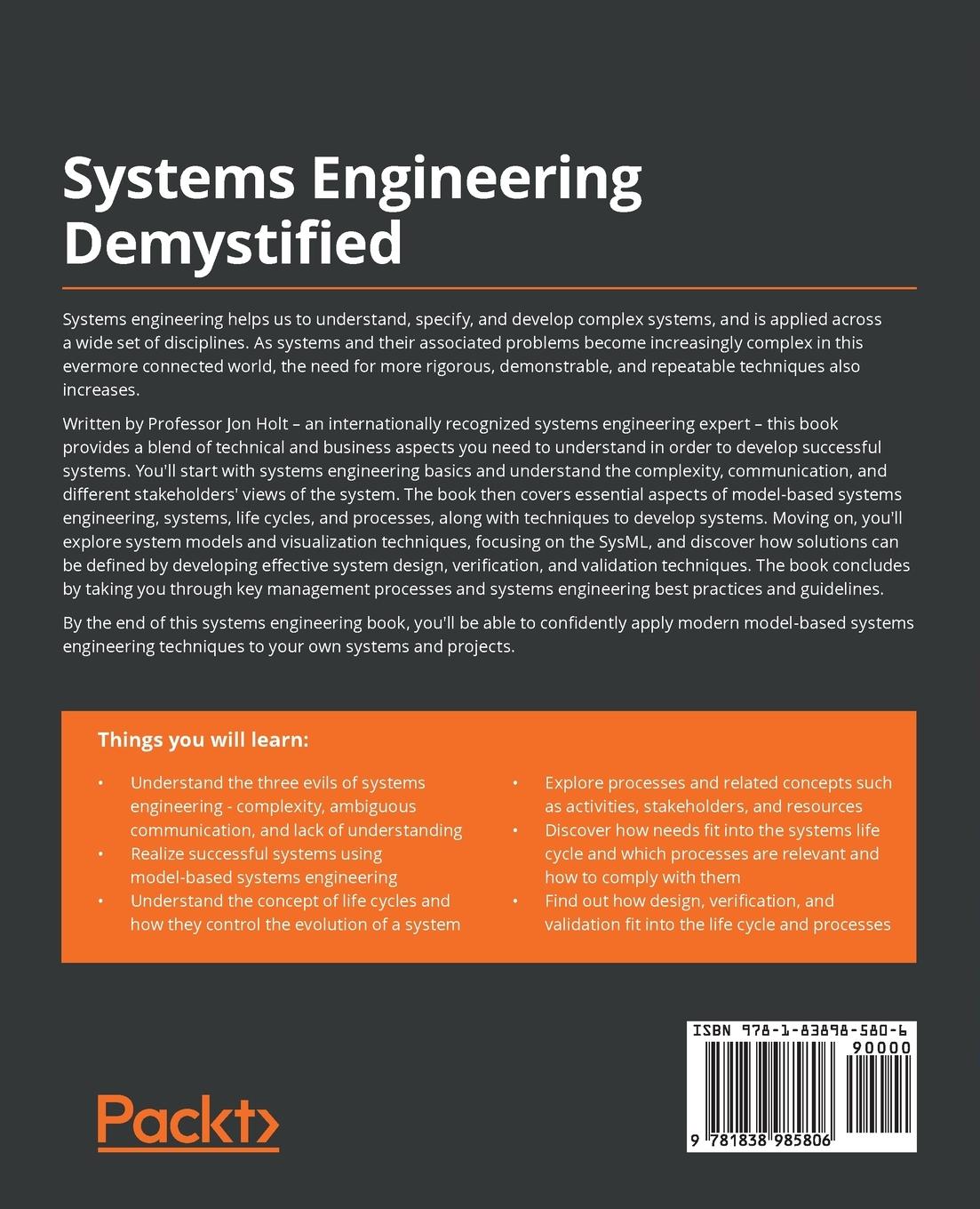 Rückseitencover Systems Engineering Demystified