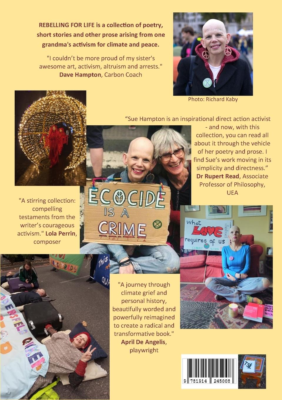 Rückseitencover Rebelling for Life