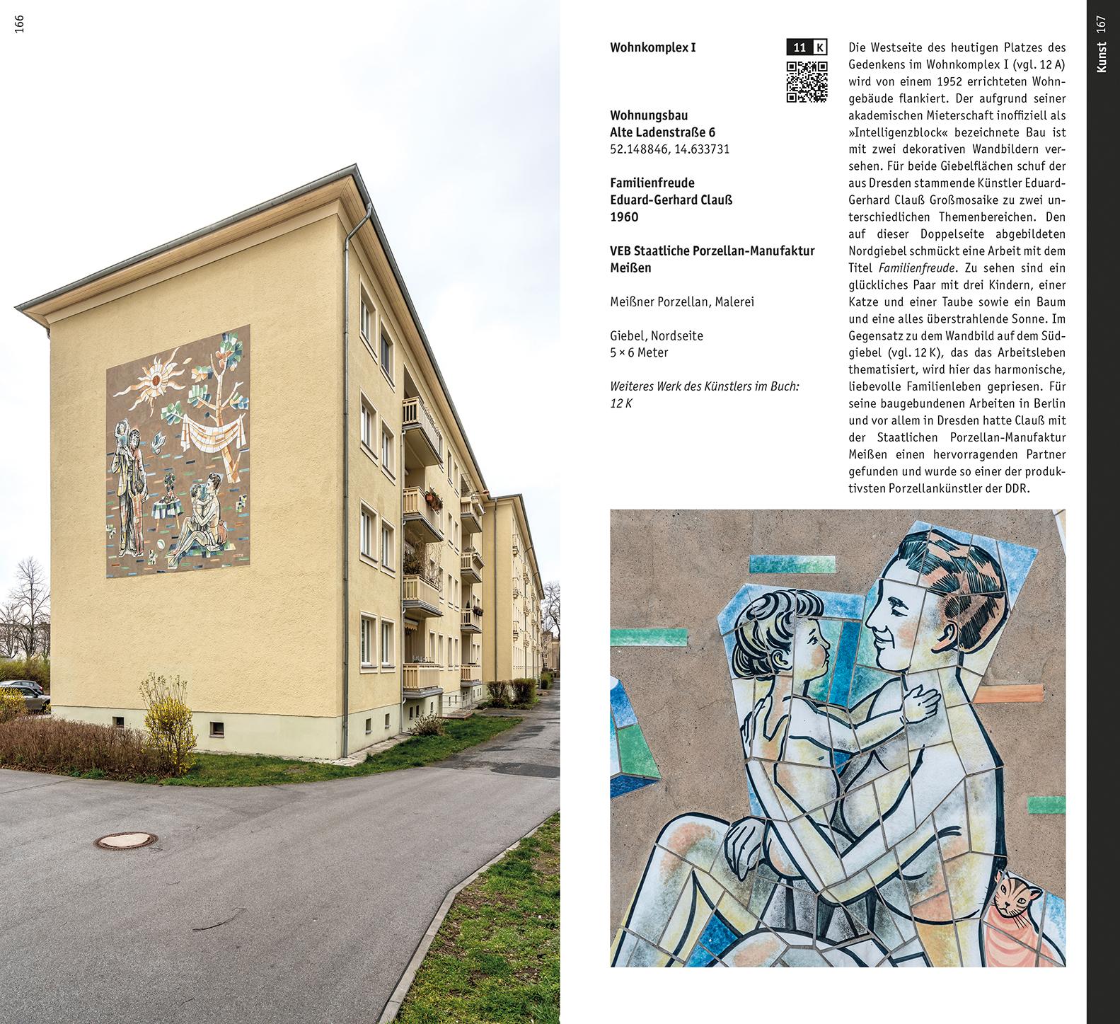 Beispielinhalt (Bild) Architekturführer Eisenhüttenstadt