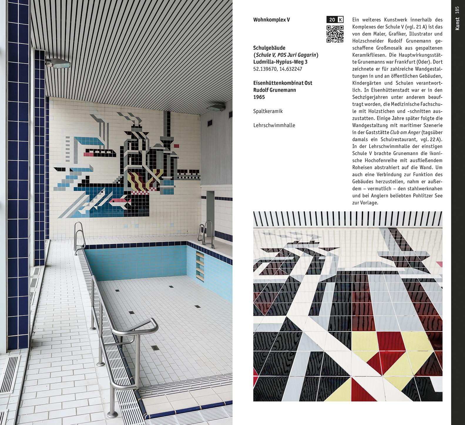 Beispielinhalt (Bild) Architekturführer Eisenhüttenstadt