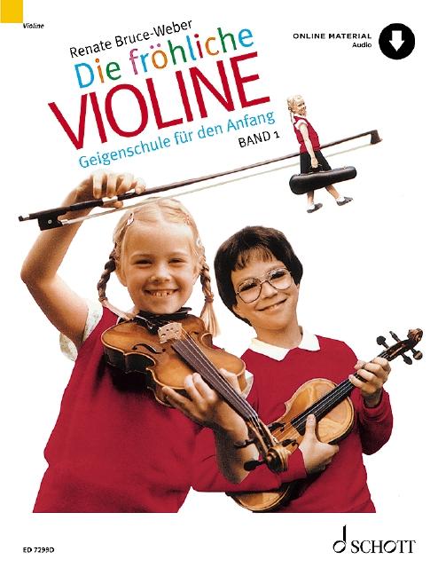 Vorderes Coverbild Die fröhliche Violine, Band 1