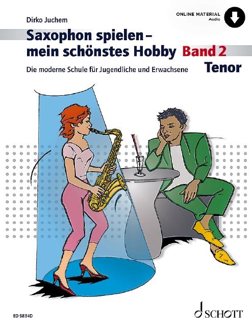 Vorderes Coverbild Saxophon spielen - mein schönstes Hobby