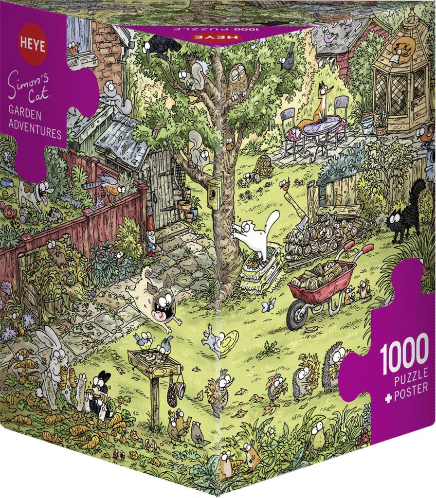 Vorderes Coverbild Garden Adventures Puzzle 1000 Teile