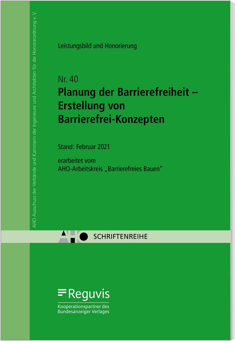 Vorderes Coverbild Planung der Barrierefreiheit - Erstellung von Barrierefrei-Konzepten