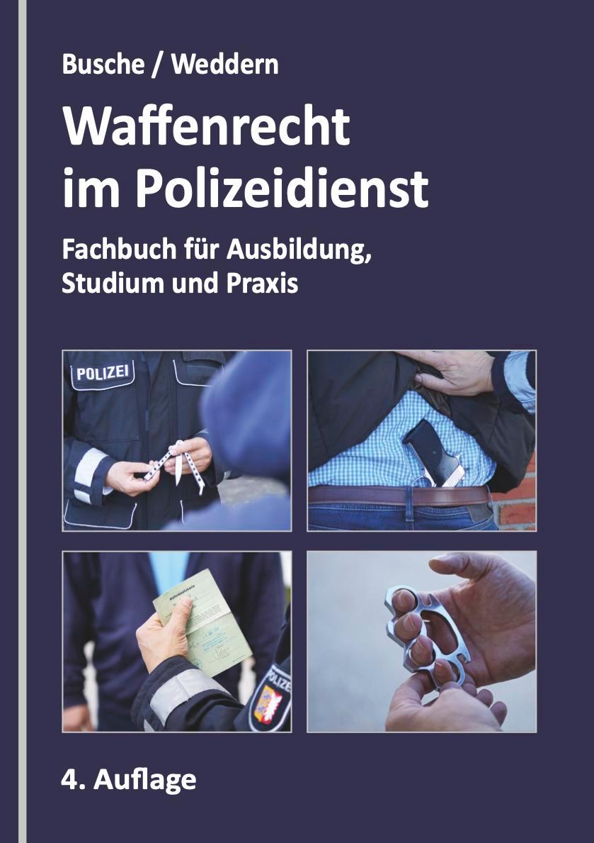 Vorderes Coverbild Waffenrecht im Polizeidienst