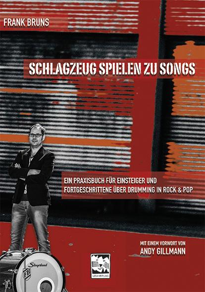 Vorderes Coverbild Schlagzeug spielen zu Songs