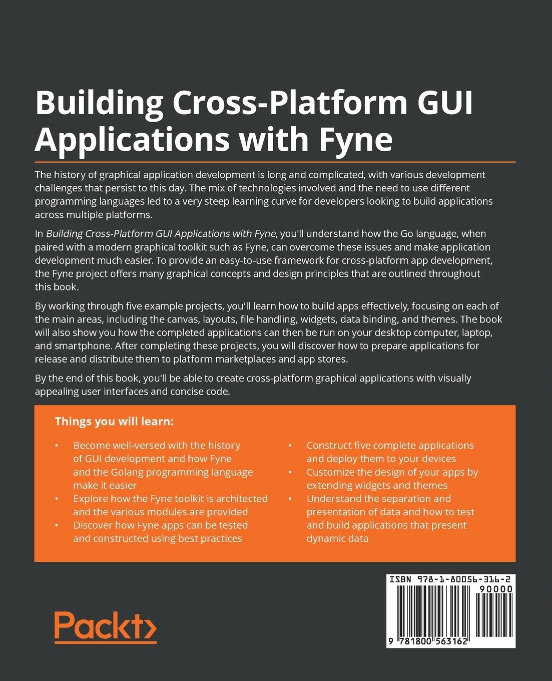 Rückseitencover Building Cross-Platform GUI Applications with Fyne