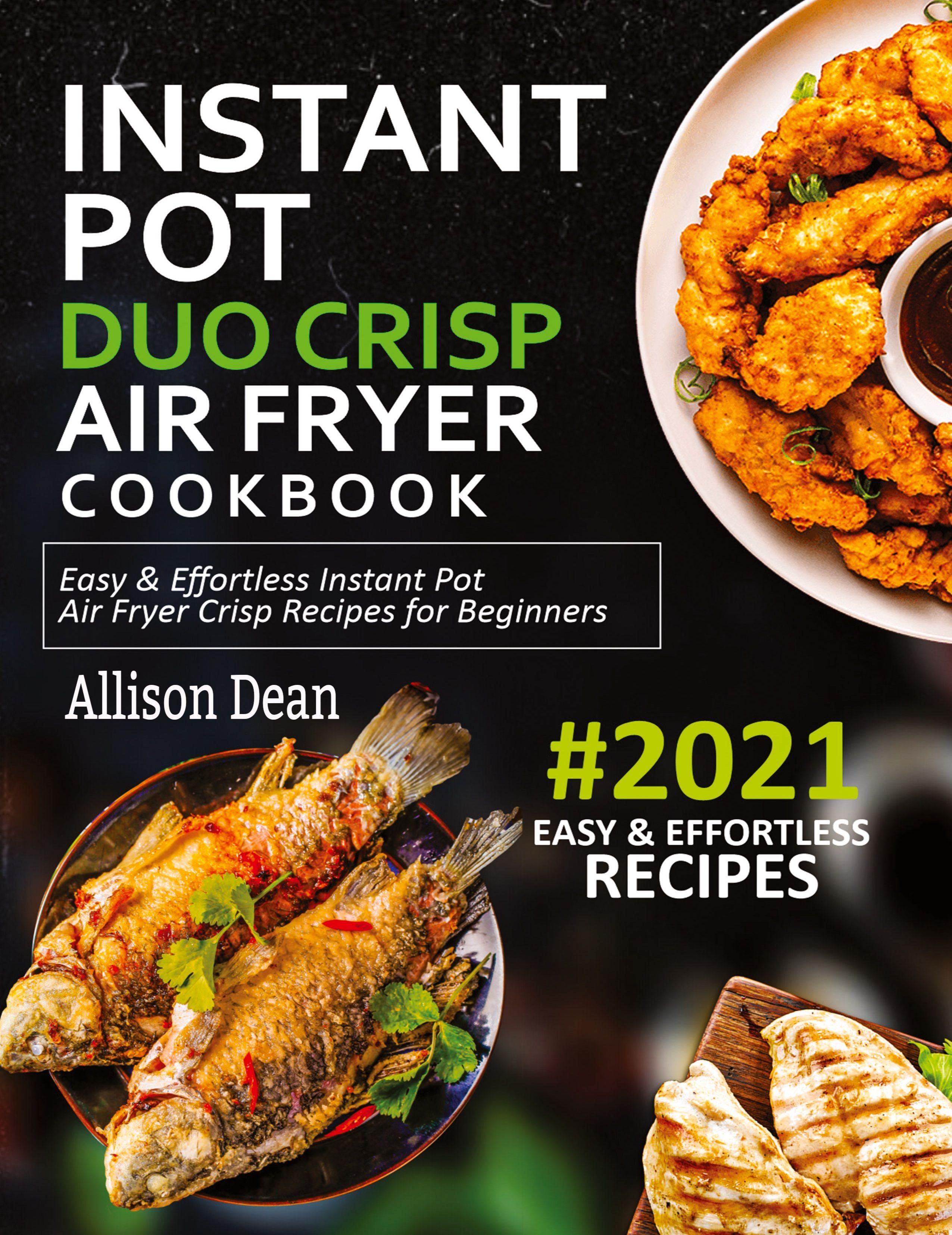 Vorderes Coverbild Instant Pot Duo Crisp Air Fryer Cookbook #2021