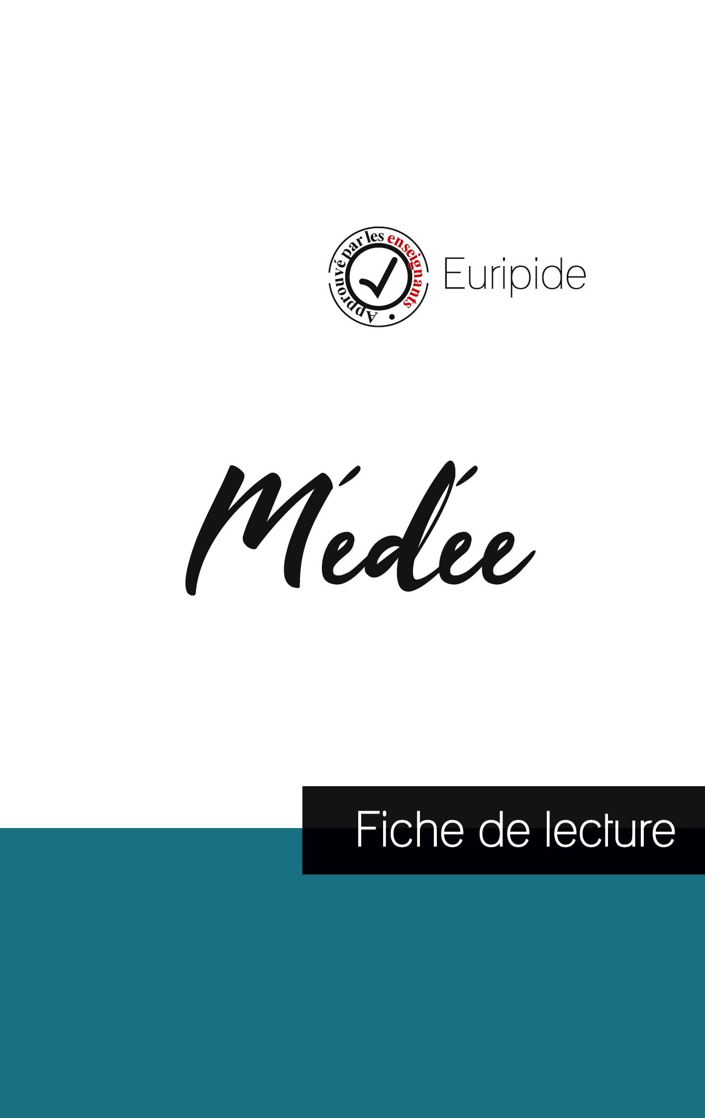 Vorderes Coverbild Médée de Euripide (fiche de lecture et analyse complète de l'oeuvre)