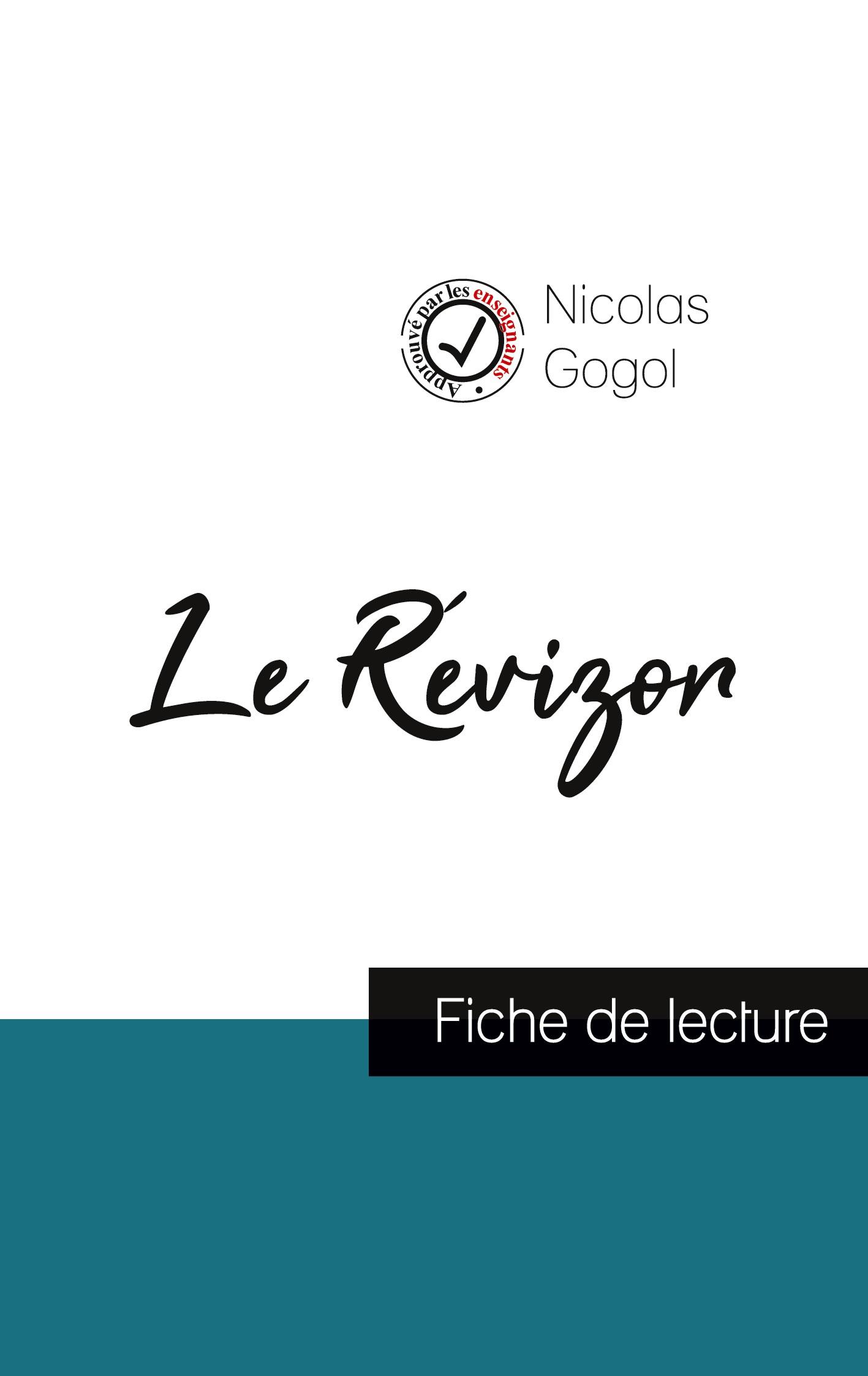 Vorderes Coverbild Le Révizor de Nicolas Gogol (fiche de lecture et analyse complète de l'oeuvre)