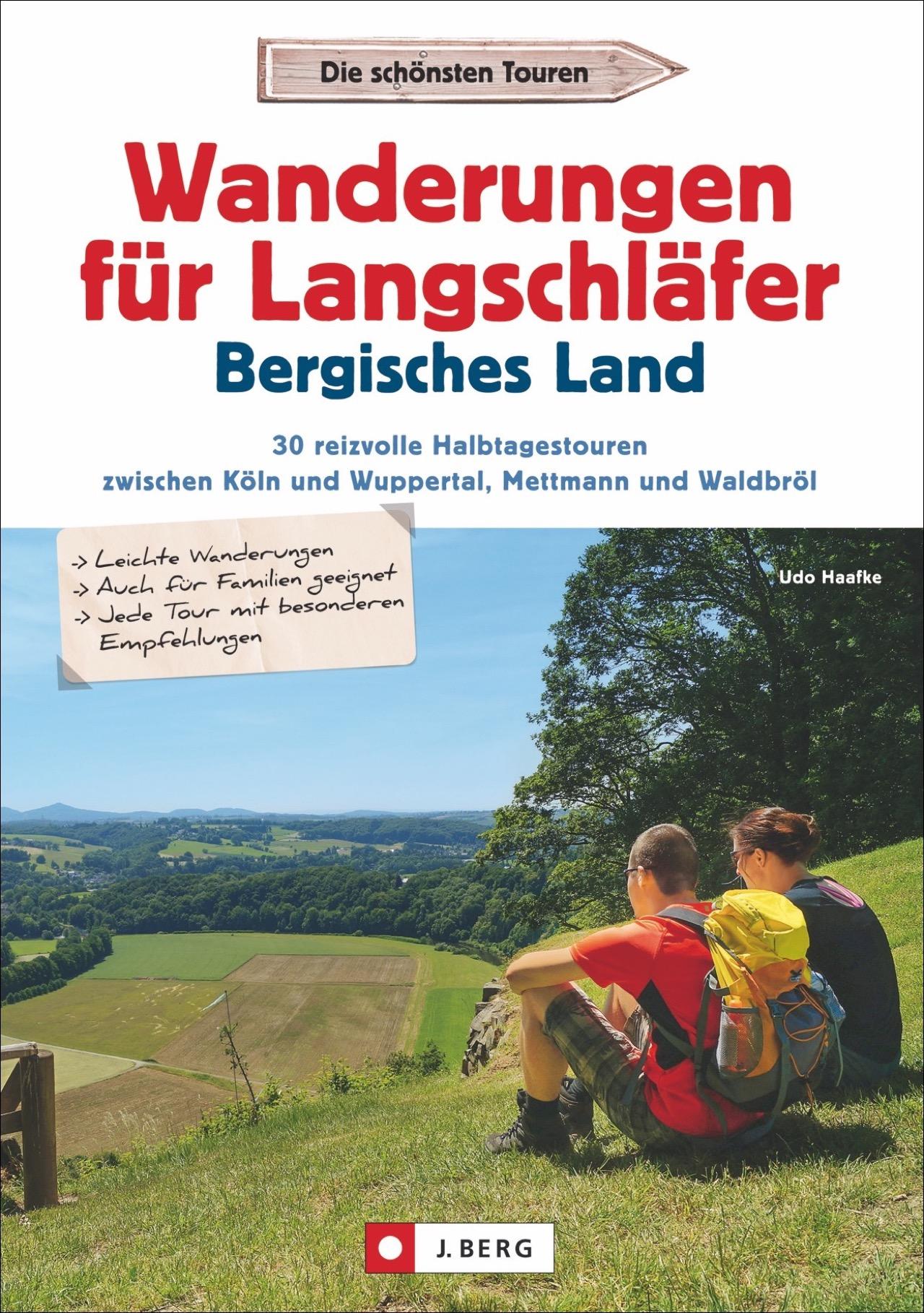 Vorderes Coverbild Wanderungen für Langschläfer Bergisches Land