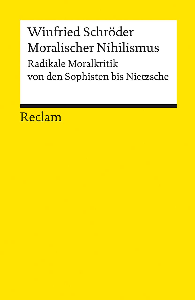 Vorderes Coverbild Moralischer Nihilismus