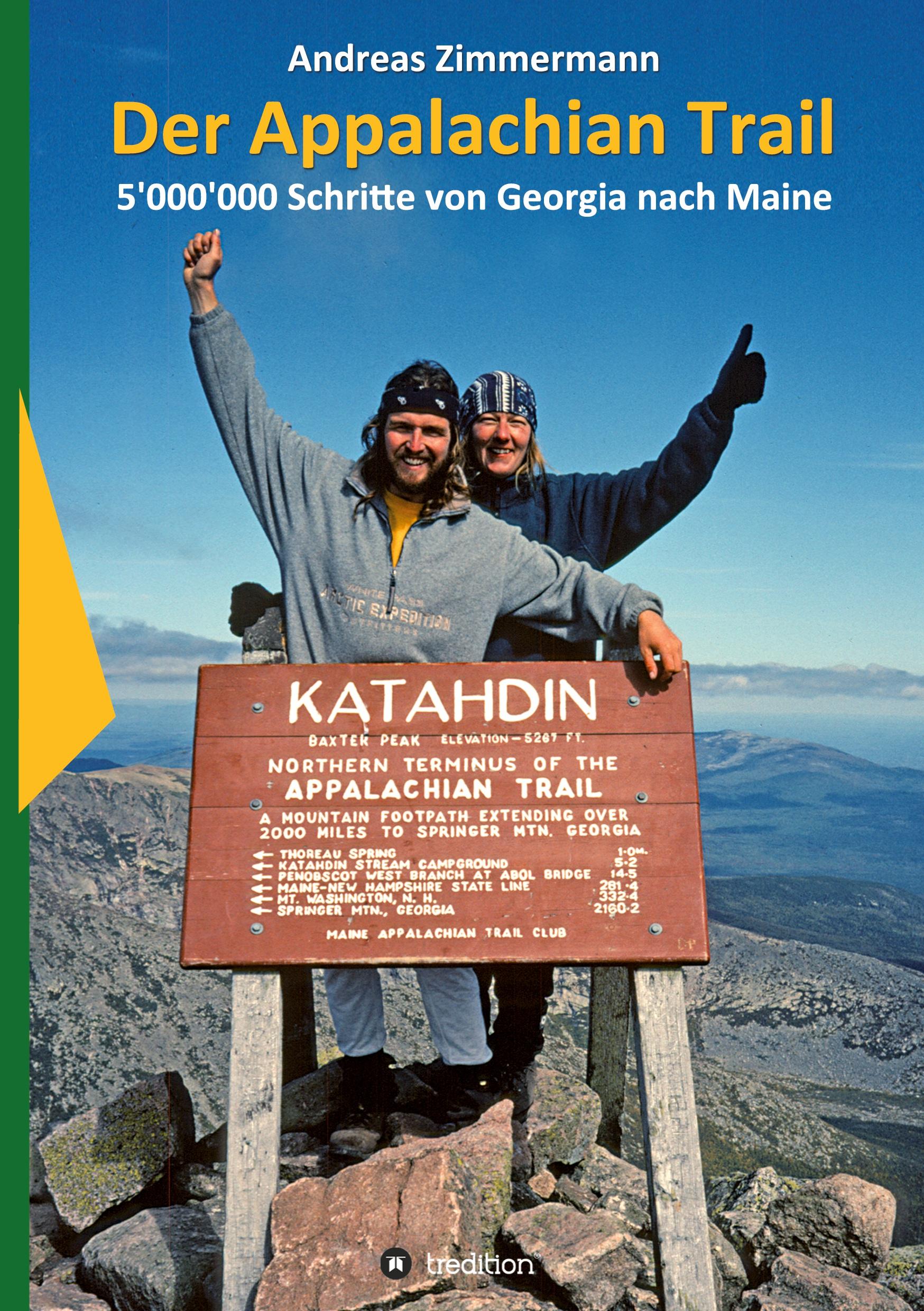Vorderes Coverbild Der Appalachian Trail