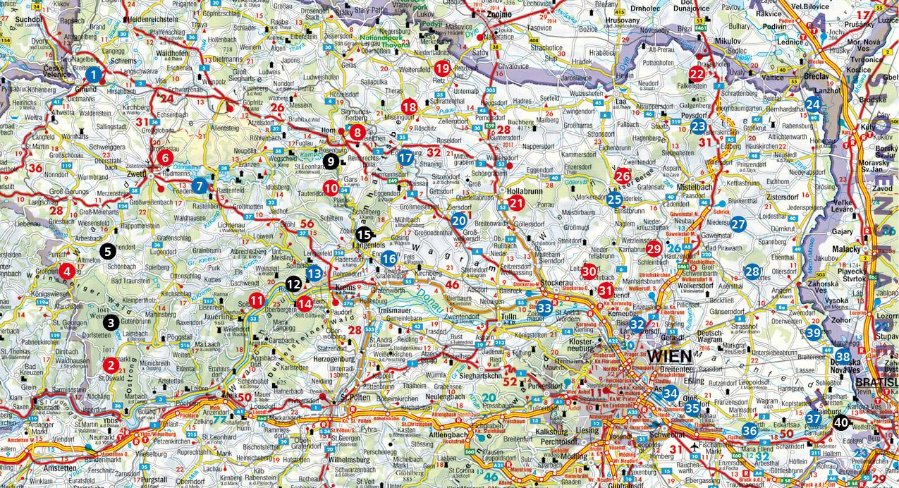 Beispielinhalt (Bild) Leichte Wanderungen Wald- und Weinviertel