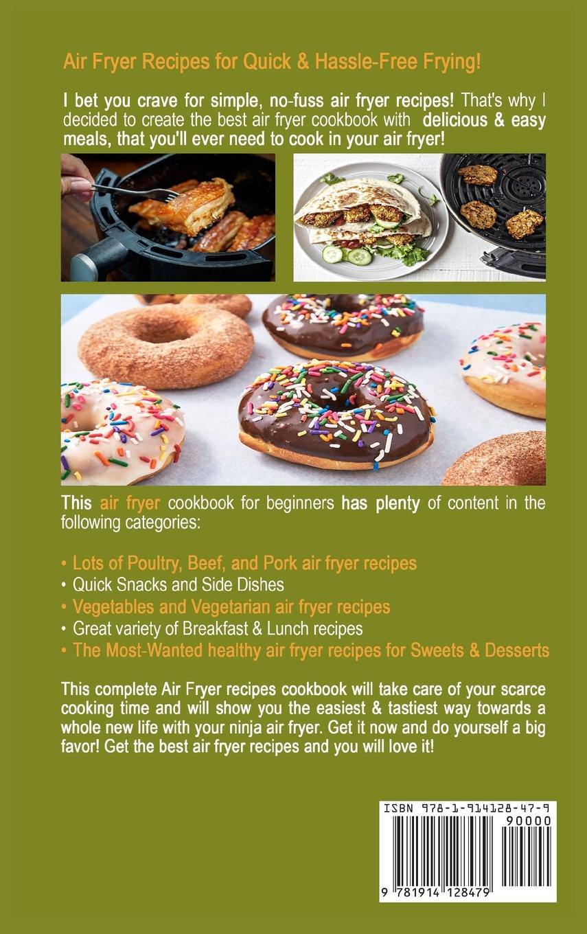 Rückseitencover AIR FRYER COOKBOOK
