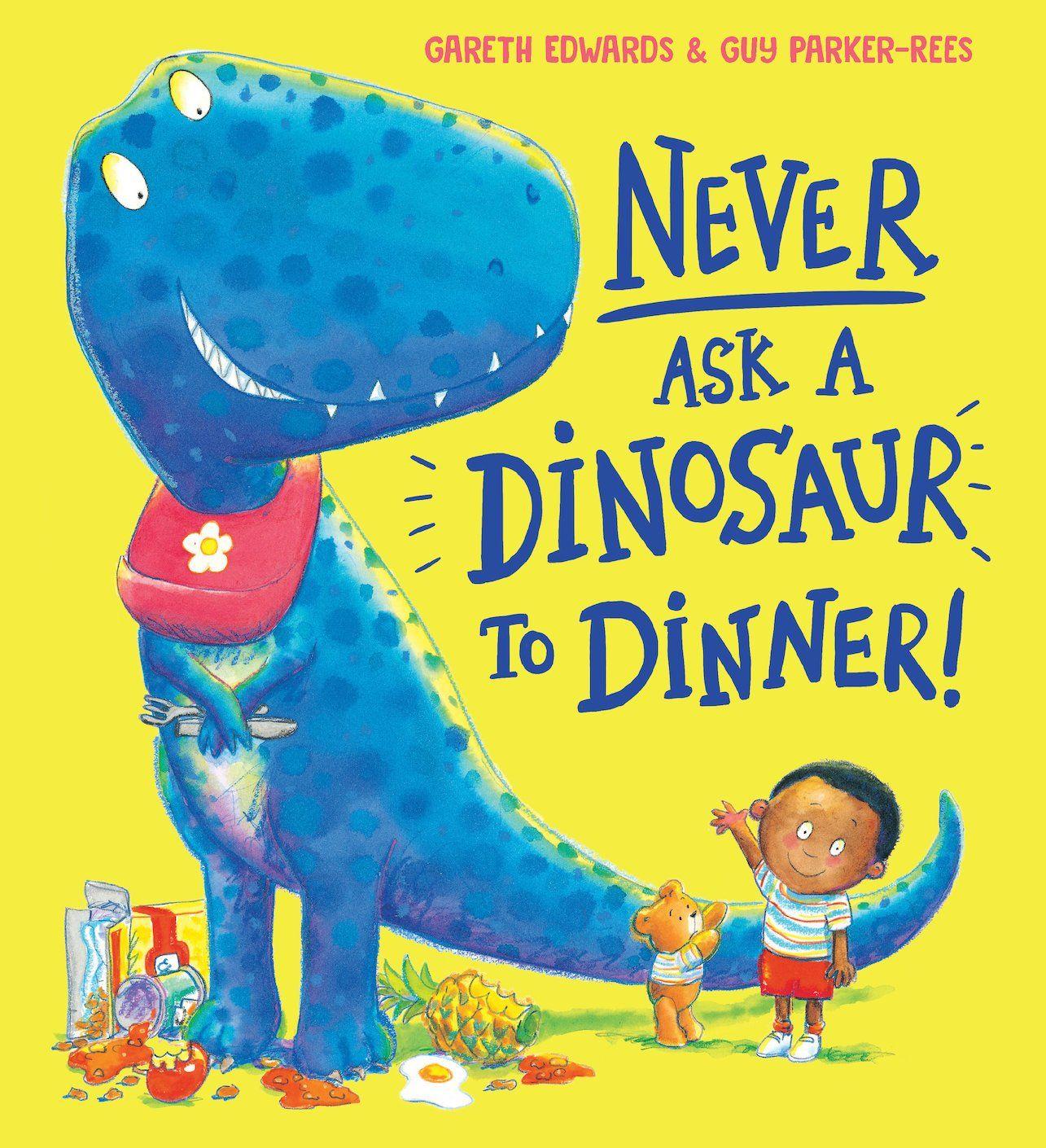 Vorderes Coverbild Never Ask a Dinosaur to Dinner (NE)